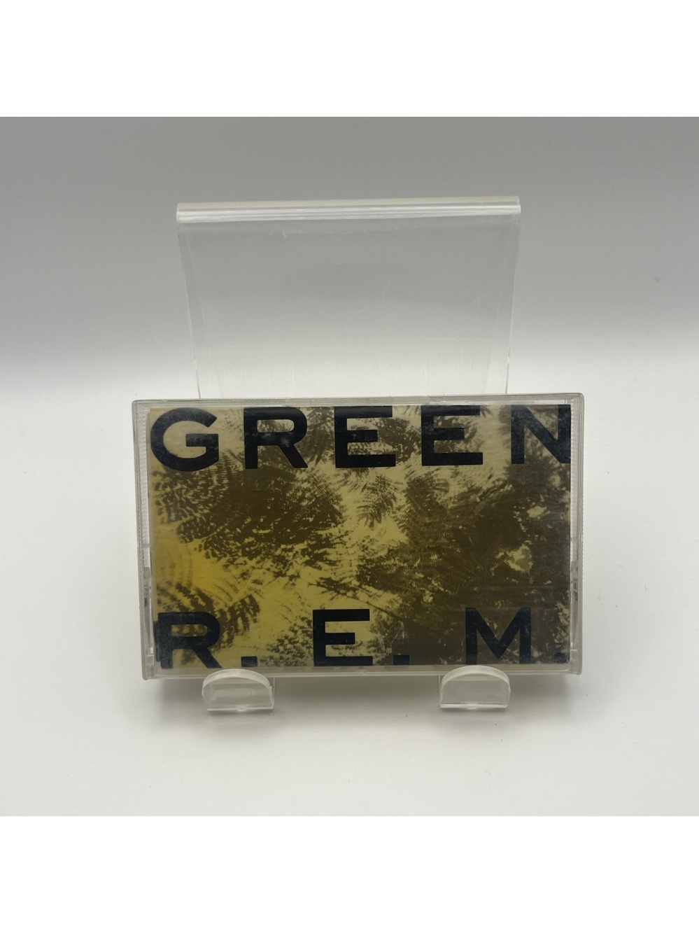 REM Green Cassette Tape 1988 Made In USA - Tested Working Condition